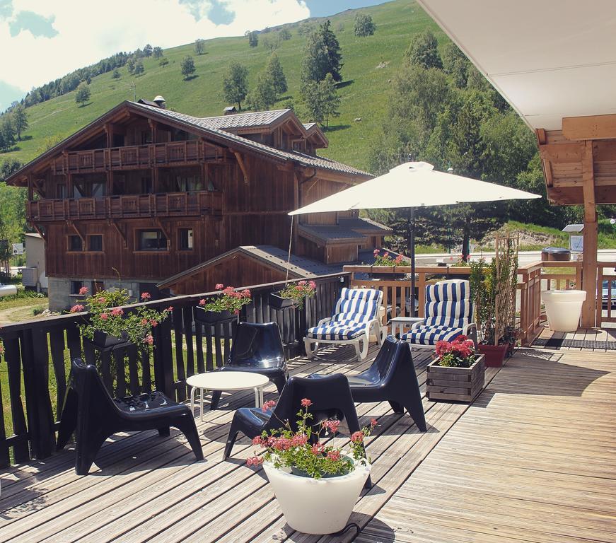 Hotel De La Valentin Les Deux Alpes Exterior foto